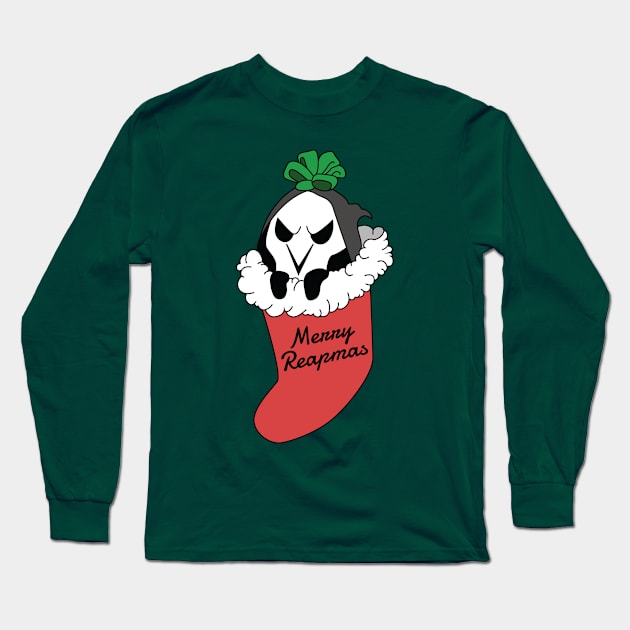 Merry Reapmas Long Sleeve T-Shirt by LaurTheDino